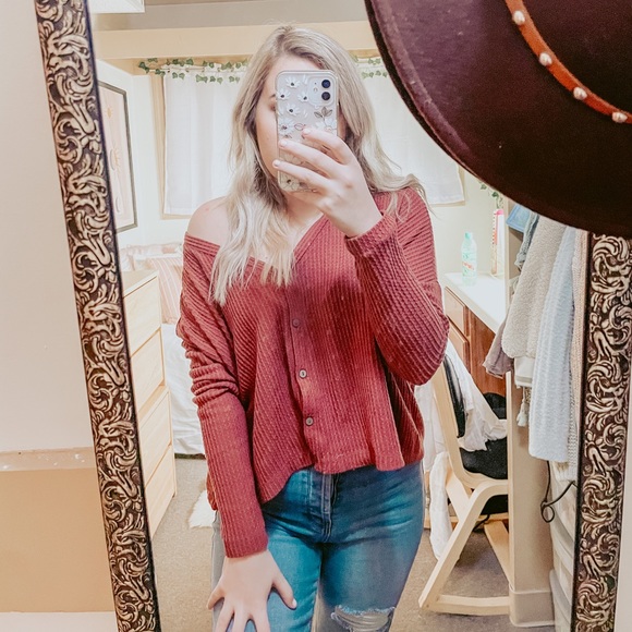 wild fable Tops - Waffle knit top!